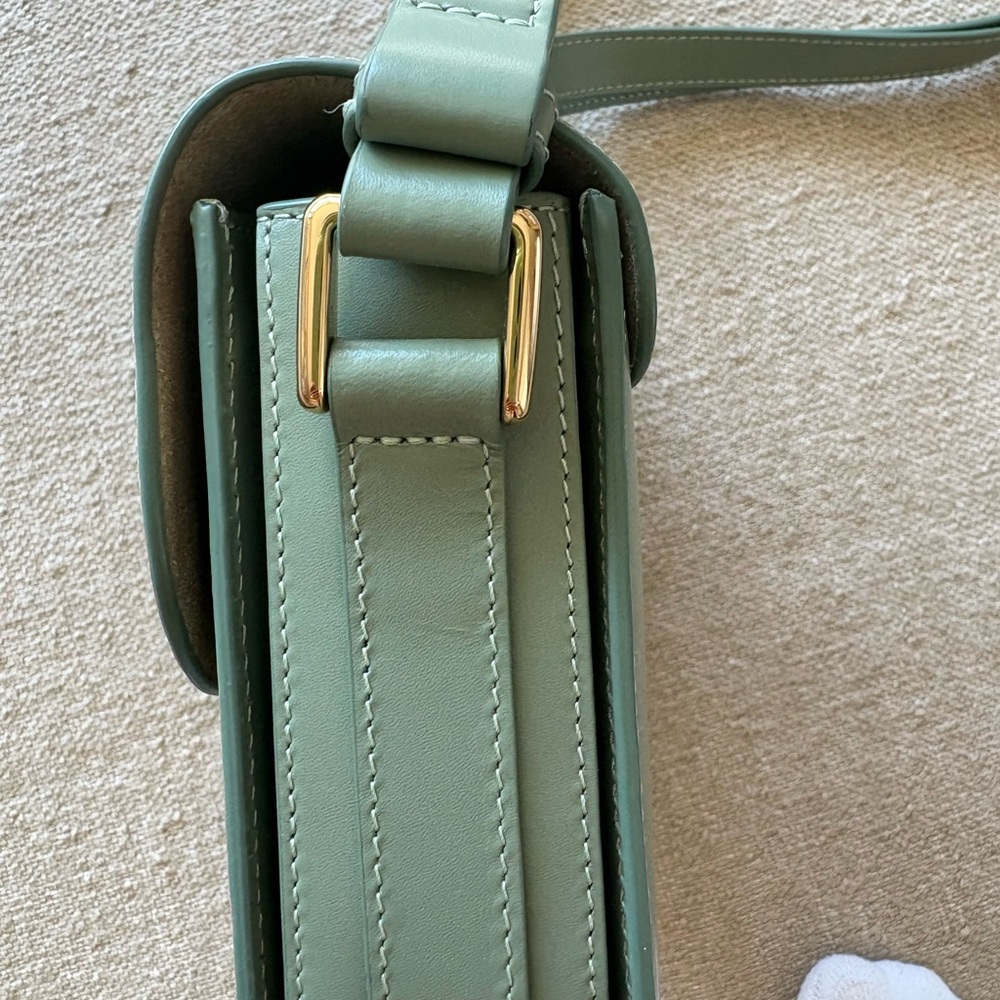 A.P.C. Sac Grace Small Crossbody Bag in Almond Green - Picture 7 of 7
